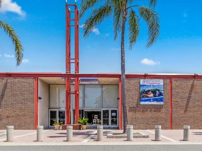 The Huntington Beach Art Center at 538 Main Street. VAALA Presents: Make it Home is on view in Gallery 4 through Oct. 24, 2026.